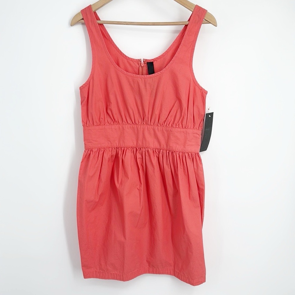GESTUZ Sleeveless Salmon Pink Dress size 38 Medium NWT